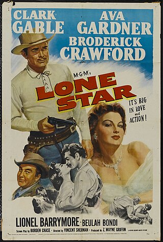 <i>Lone Star</i> (1952 film) 1952 film by Vincent Sherman