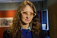 Lucrecia Martel, Audioteca'nın Milli Kütüphane'deki sunumunda, 2015.jpg