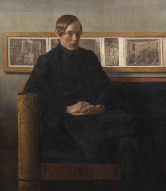 Portræt af Erichsen 1897 af Ludvig Find