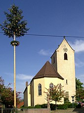 Kirche im Ortsteil Feldberg
