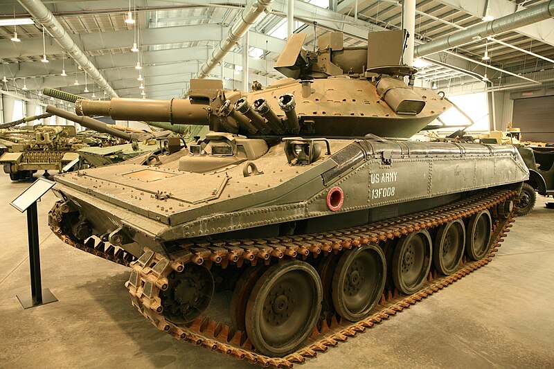 File:M551 Sheridan Armor & Cavalry Collection 2023.jpg