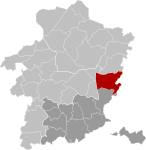 Maasmechelen Limburg Belgium Map.svg