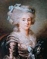 18-летняя мадам Клодион, урождённая Флора Пажу (1783)