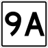 Маркер State Route 9A