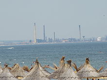 "Petromidia" refinery in Navodari Mamaia - rafineriia.jpg