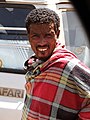 Man at Roadside - En Route from Bahir Dar to Gondar - Ethiopia - 01 (8686267270).jpg