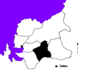 Localización da parroquia de San Román de Montoxo