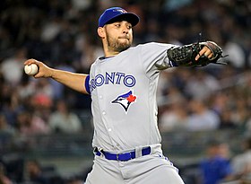 Illustrativt billede af artiklen Marco Estrada (baseball)