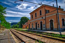 Stazione di Massa Martana, scatto in HDR