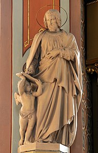 Statue de Saint Mathieu.