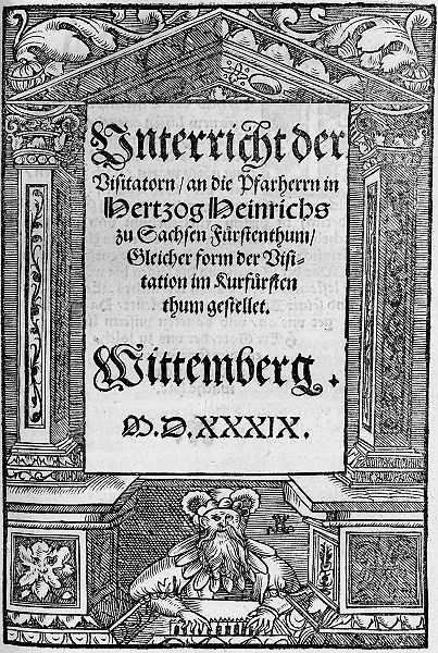 File:Melanchthon Unterricht der Visitatorn 1539.jpg