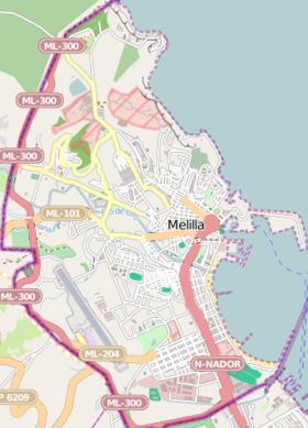 (Voir situation sur carte : Melilla)