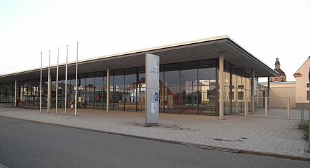 Messe dresden, entrance