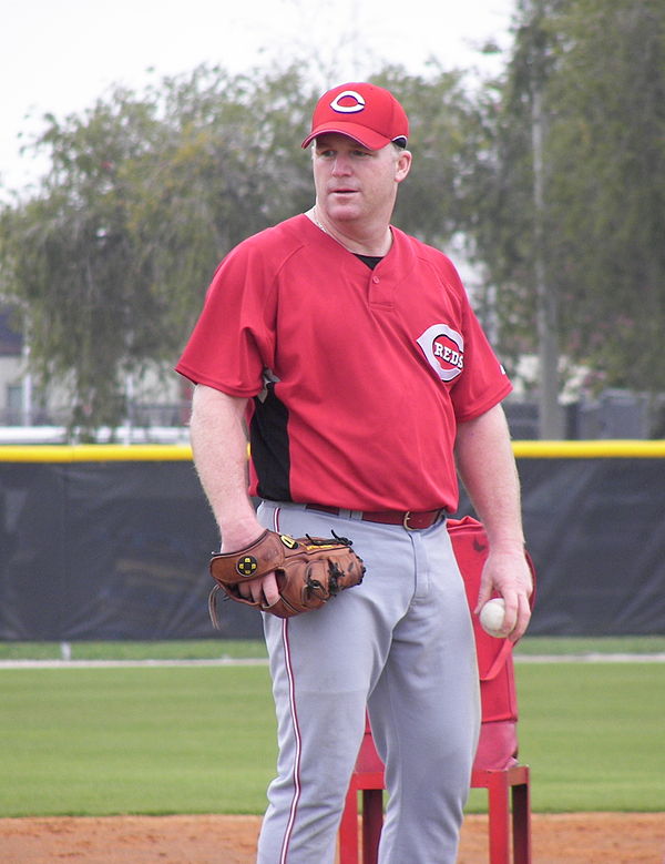 Stanton during Spring training in 2008