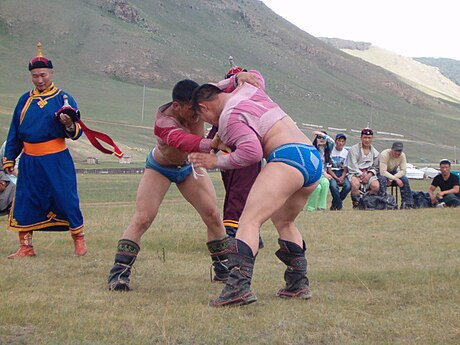 Mongolian wrestling