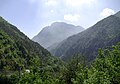 Blick vom Lago di Valvestino zum Monte Pizzocolo