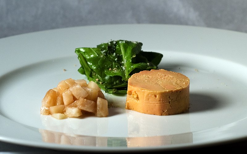 File:Moulard Duck Foie Gras with Pickled Pear.jpg