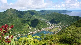 Mount ʻAlava Mountain in the National Park of American Samoa