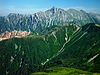 Mount Yari from Mount Mitsumatarenge 2004-08-13.jpg