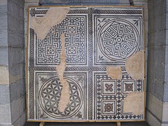 Декоративна мозаїка, Музей красних мистецтв, Безансон, Франція.