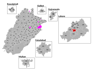 <span class="mw-page-title-main">NA-127 Lahore-XI</span> Constituency of the National Assembly of Pakistan