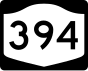 New York State Route 394 markør