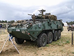 LAV III från Nya Zeelands armé (2009)