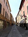 Via Roma, Novi Ligure, Piemonte, Italia