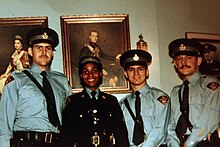 Cadets at the OPP training centre in Toronto, 1978 OPP 1978 Jarvis St. training.jpg