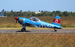 KZ VIII OY-KZS Danish Air Show’ssa 2014.