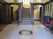 Foyer of the Oakdale Workmen's Institute Oakdale2.jpg