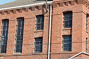 The old Berrien County Jail in NAshville, Georgia, U.S. This is an image of a place or building that is listed on the National Register of Historic Places in the United States of America. Its reference number is 82002384.