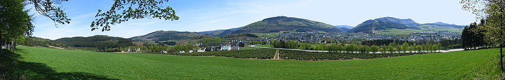Panorama von Olsberg