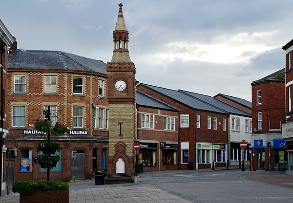 Ormskirk town centre