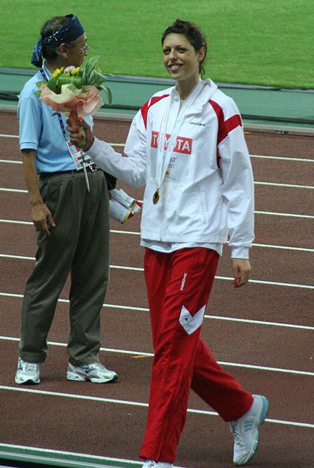Blanka Vlašić of Croatia won the high jump.