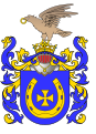 English: Coat of arms Jastrzębiec IV of polish noble family Polski: Herb szlachecki Jastrzębiec IV