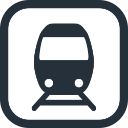 File:Paris transit icons - Train.svg