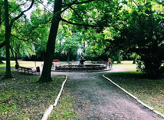 Park Centralny in Brzeg, Poland