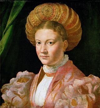 <i>Portrait of Cecilia Gozzadini</i> Painting by Parmigianino