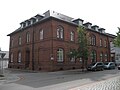 Post office with a one-story outbuilding