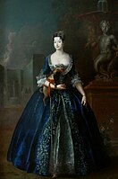 アントワーヌ・ペーヌ: オジェルスカ伯爵夫人、1730年頃