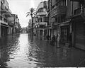 Inondation en hiver à Tel Aviv (années 1940)