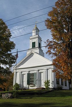 Конгрегационалистская церковь Плейнфилд, Массачусетс. Jpg