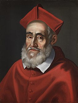 Portret van kardinaal Baronius, onbekend, schilderij, Museum Plantin-Moretus (Antwerpen) - MPM V IV 111 (cropped).jpg