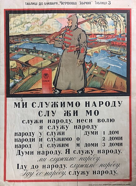 File:Poster Red Army soldier with a rifle on the border 1923.jpg