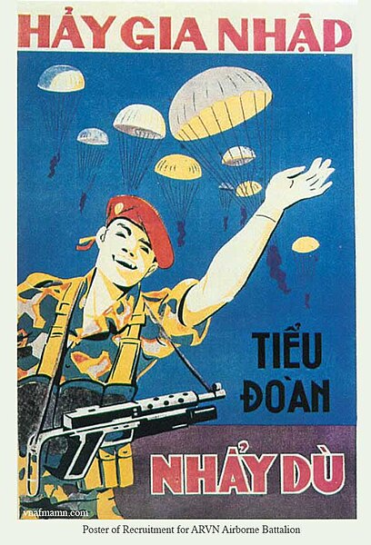 File:Poster of Recruitment for ARVN Airborne Battalion.jpg