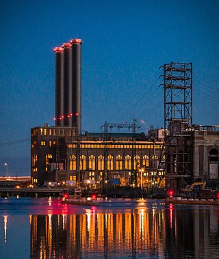 <span class="mw-page-title-main">Manchester Street Generating Station</span> Power plant in Rhode Island