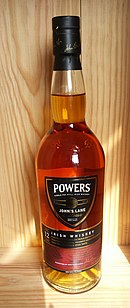 A bottle of Powers John's Lane Release Powers John's Lane Irish Whiskey.jpg