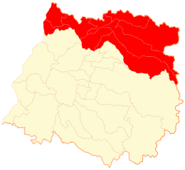 Provincia Curicó - Locație