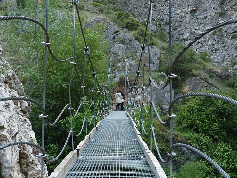 File:Puente colgante rio castril.jpg